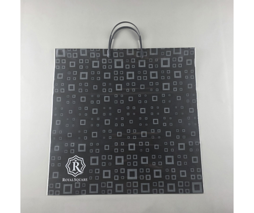 Полиэтиленовый пакет (40х40) с пластиковой ручкой"Роял квэа"  (10 шт)
