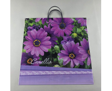 Полиэтиленовый пакет (40х40) с пластиковой ручкой "Камелия" (10 шт)