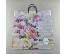 Полиэтиленовый пакет (40х40) с пластиковой ручкой "Парадис" (10 шт)