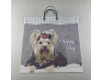 Полиэтиленовый пакет (40х40) с пластиковой ручкой  "Хаппи Дог"  (10 шт)