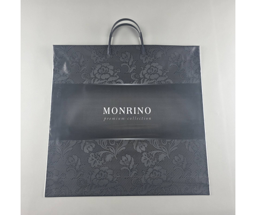Полиэтиленовый пакет (40х40) с пластиковой ручкой"Монрино"  (10 шт)