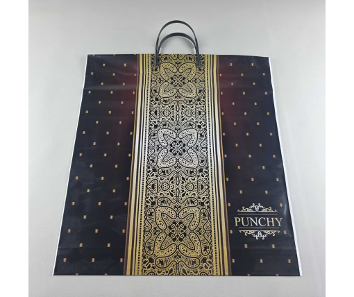 Пакет-сумка 40х45 з пластиковою ручкою  "Панчи" (10 шт)