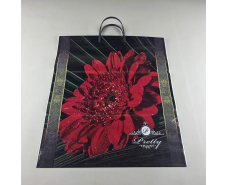 Пакет-сумка 40х45 з пластиковою ручкою  "Претти" (10 шт)