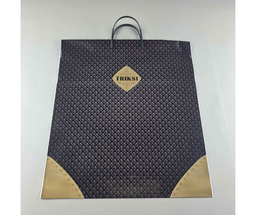 Пакет-сумка 40х45 з пластиковою ручкою  "Триски" (10 шт)