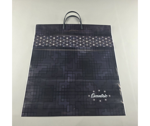 Пакет-сумка 40х45 з пластиковою ручкою  "Эксцентрик" (10 шт)