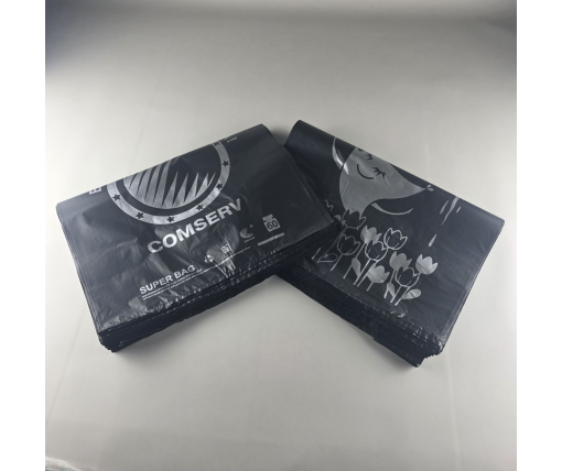 Пакет 40х60 "БМВ"ПАКУНЧИК ВЕСНА" Сomserv  черный (100 шт)