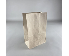 Пакет с дном бумажный крафт бурий, 150х90х240, 70г/м2 (25 шт)