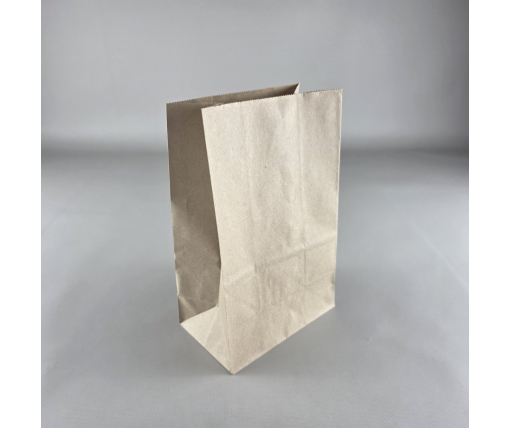 Пакет с дном бумажный крафт бурий, 150х90х240, 70г/м2 (25 шт)
