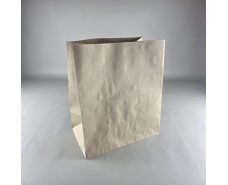Пакет с дном бумажный крафт бурий, 310х200х350, 80г/м2 (25 шт)