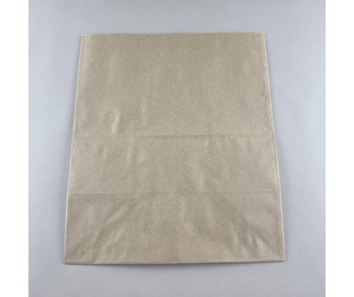 Пакет с дном бумажный крафт бурий, 310х200х350, 80г/м2 (25 шт)