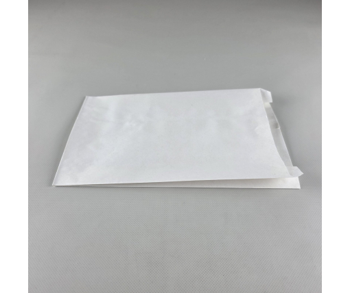 Бумажные пакеты саше крафт белый, 170х50х280, 50г/м2 (100 шт)