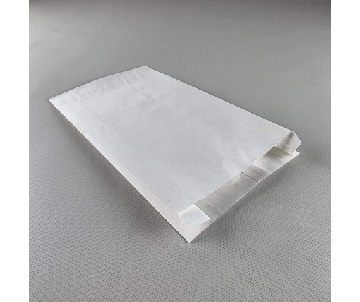 Бумажные пакеты саше крафт белый, 170х50х280, 50г/м2 (100 шт)