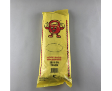 Фасовочные полиэтиленовые пакеты №9 (26х35) Комсерв Крепыш прозрачный (1 пачка)