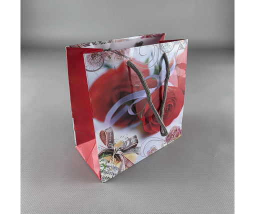 Пакет подарочный под чашку 16/16/8 (артЧ-040) (12 шт)