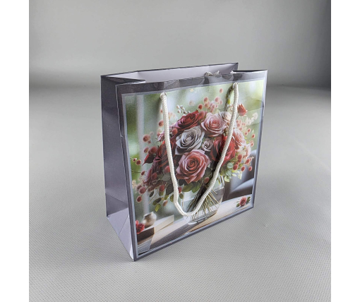 Пакет подарочный под чашку 16/16/8 (артЧ-046) (12 шт)