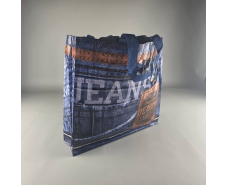 Сумка шопер 36x34х10 Джинс (1 шт)