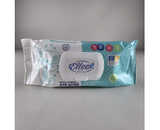 Влажная салфетка  78 шт c клапаном "ELLEO" д/детей алоэ (1 пачка)