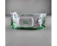 Влажная салфетка 120 шт с клапаном «Best Bebik» для всей семьи (1 пачка)