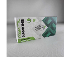Салфетка косметическая 2 слоя 150 шт 20*20 коробка «Elleo soft» (1 пачка)