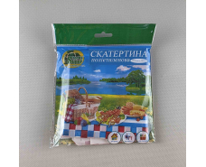 Скатерть одноразовая (105x200)  Супер торба  Вышиванка белая (1 шт)