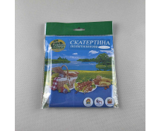 Скатерть одноразовая (105x200)  Супер торба Синия  (1 шт)