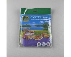Скатерть одноразовая (105x200)  Супер торба Фиолетовый (1 шт)