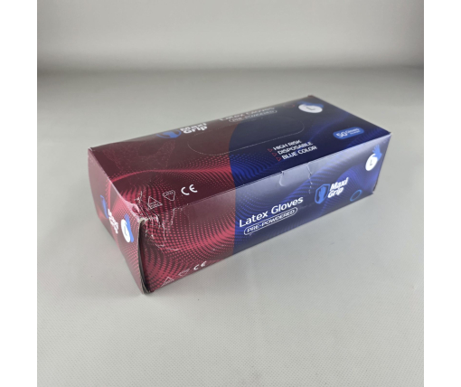 Резиновые перчатки "Амбулатория" MAXI GRIP 50 шт. (L) (1 пачка)