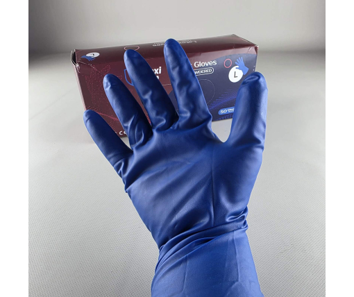Резиновые перчатки "Амбулатория" MAXI GRIP 50 шт. (L) (1 пачка)