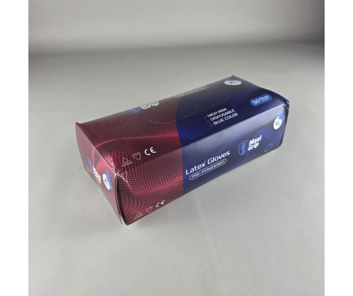 Резиновые перчатки "Амбулатория" MAXI GRIP 50 шт. (XL) (1 пачка)