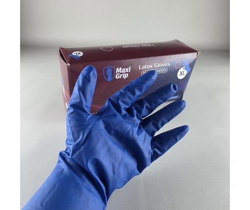 Резиновые перчатки "Амбулатория" MAXI GRIP 50 шт. (XL) (1 пачка)