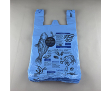 Пакет майка полиэтиленовая (тип FA) 300(2*85)*550/0.018 "Seafood" Леоми (100 шт)