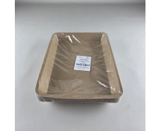 Лоток с пищевого  картона "KRAFT"  1100мл 300 *225*25 (25 шт)