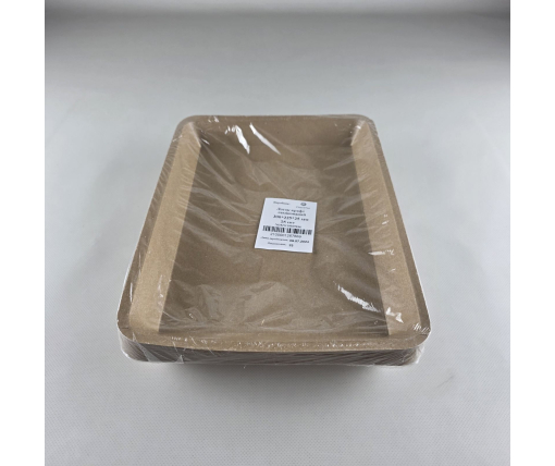Лоток с пищевого  картона "KRAFT"  1100мл 300 *225*25 (25 шт)