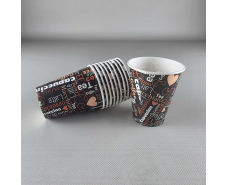Стакан  бумажный 175мл Юнита  COFFEE (50 шт)