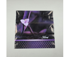 Пакет с пластиковой ручкой (36х37)  "Floral " (10 шт)