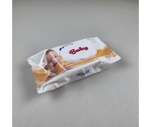 ᐉ Влажная салфетка  72 шт с клапаном BABY (1 пачка)