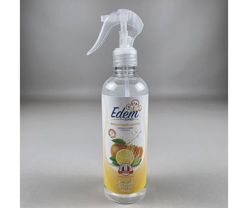 Освежитель воздуха EDEM HOME Aromatic Breeze 420 мл, аэрозоль спрей взрывной цитрус для туалета и дома (1 шт)