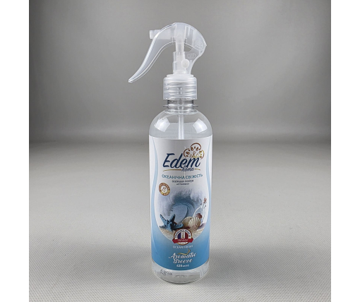 Освежитель воздуха EDEM HOME Aromatic Breeze 420 мл, аэрозоль спрей океаническая свежесть для туалета и дома (1 шт)