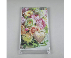 Пакеты с вырубной ручкой (20*30) ВД "For You Rose Pink" Миник  (100 шт)